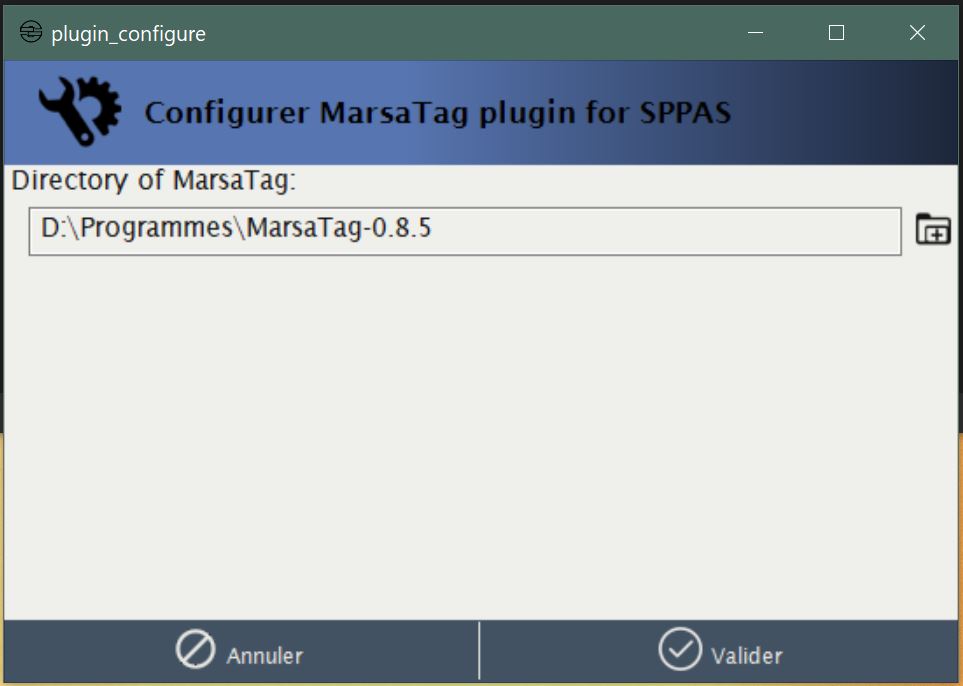 SPPAS GUI - Plugins tab
