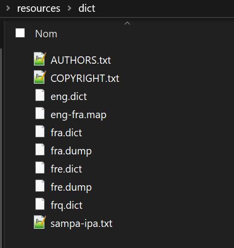 Resources>dict folder